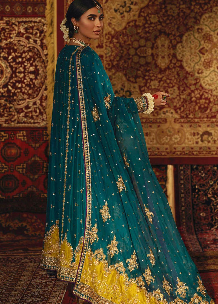 Zaaviay Luxury Pret Embroidered  3 Piece Suit MEHR BANO