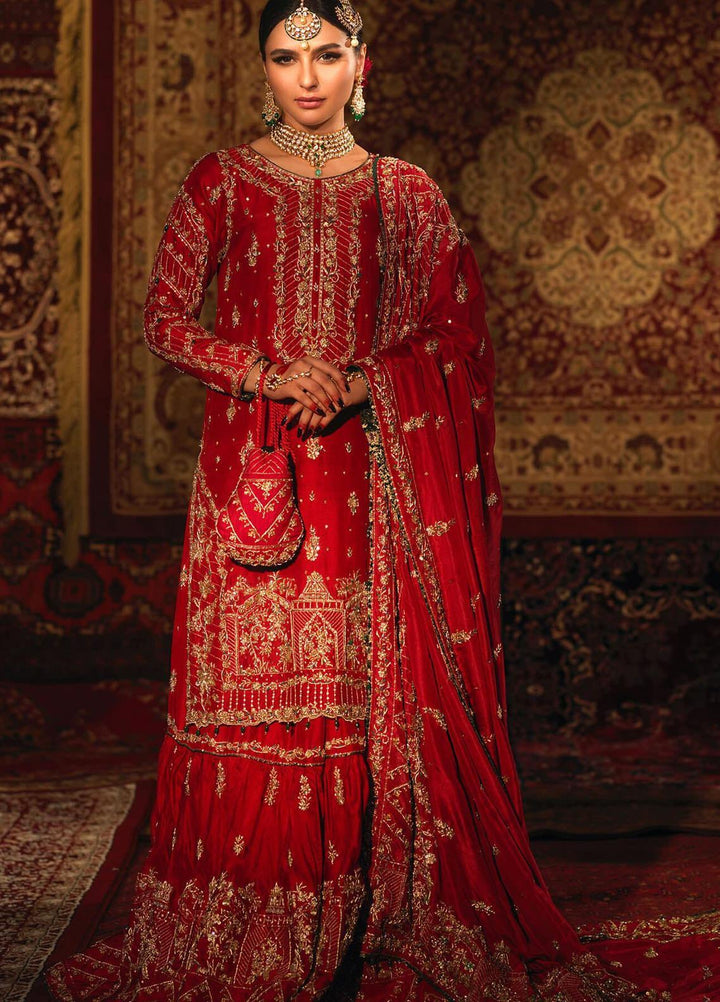 Zaaviay Luxury Pret Embroidered  3 Piece Suit NIGHEDASHT