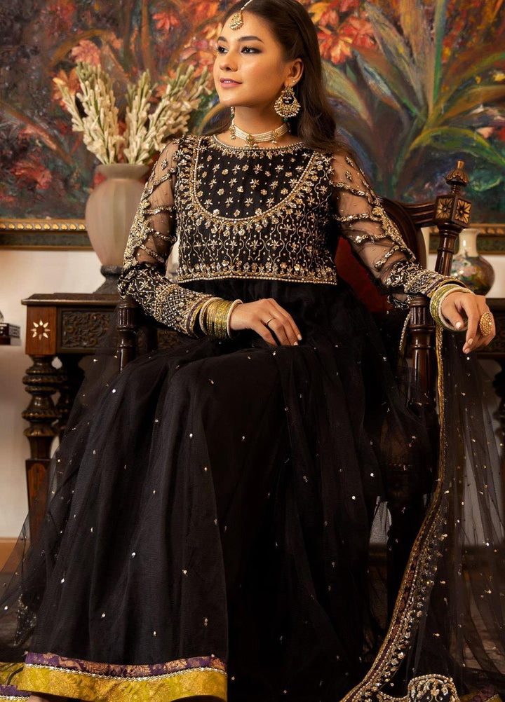 Zaaviay Luxury Pret Embroidered  3 Piece Suit KALA SHA KALA-A