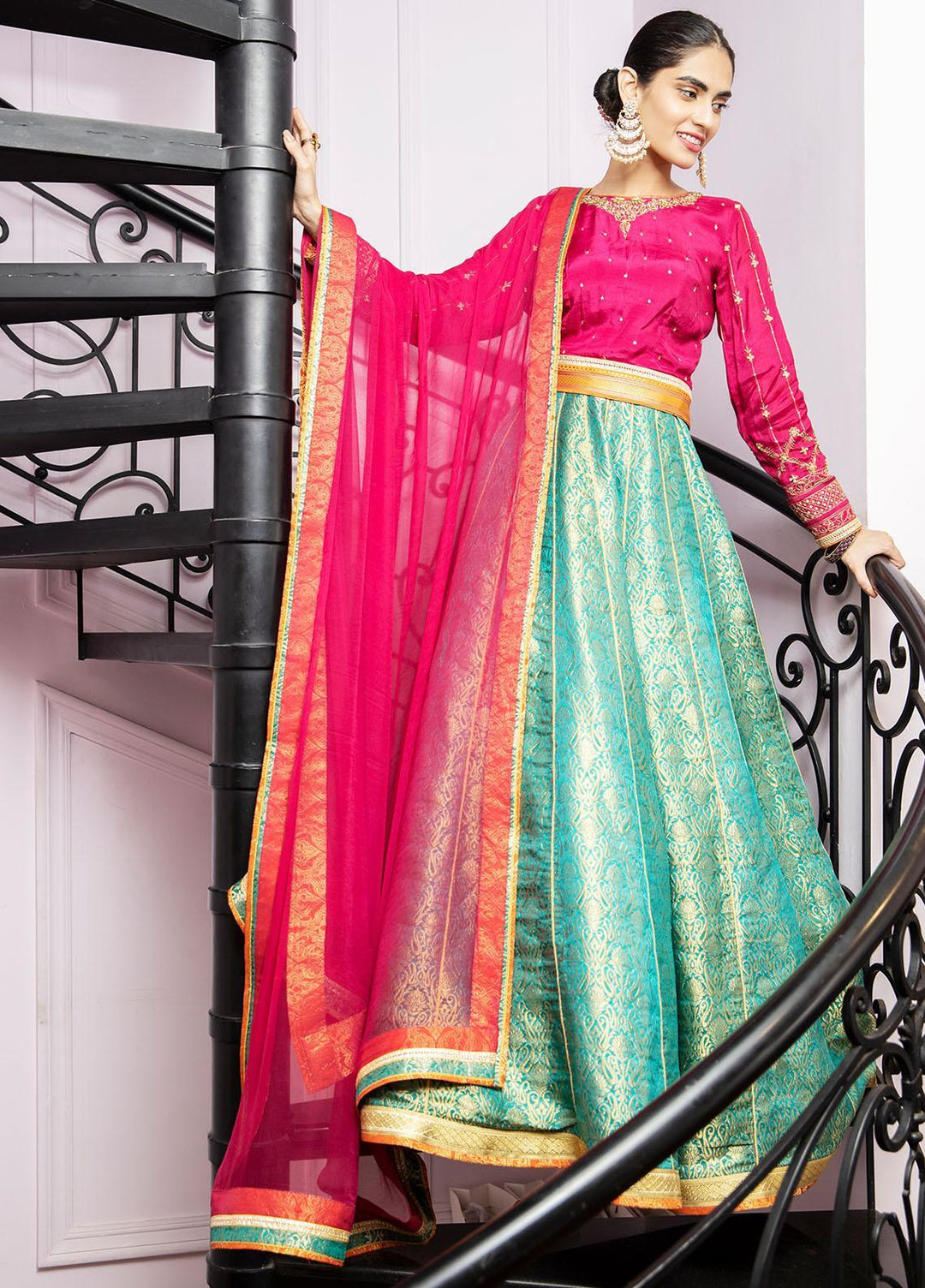 Zaaviay Pret Luxury Raw Silk 3 Piece ZV21DC Qarar