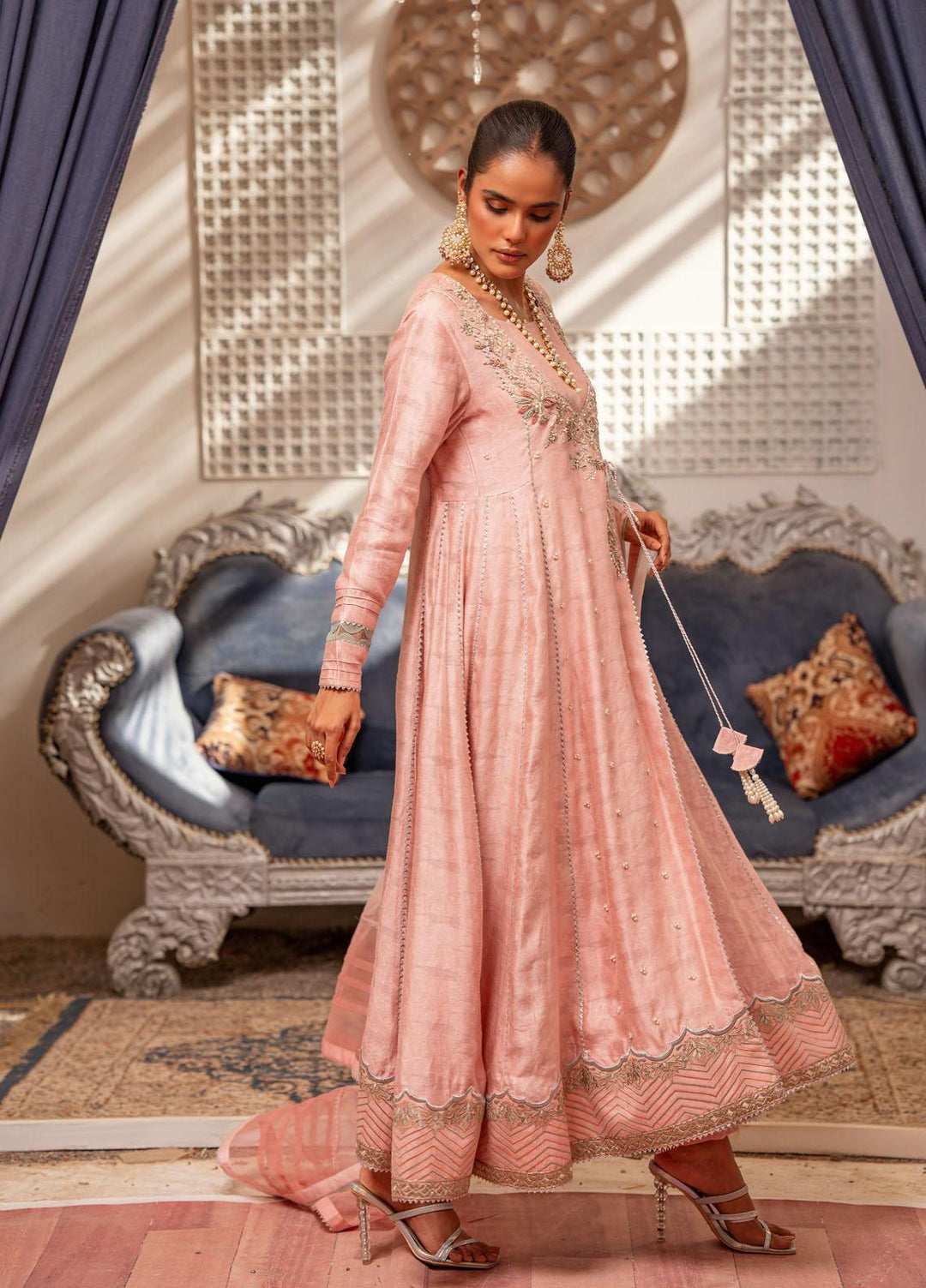 Zaaviay Festive Pret  Jacquard 3 Piece Suit ZV22PE ZEC22- 006 Guzel