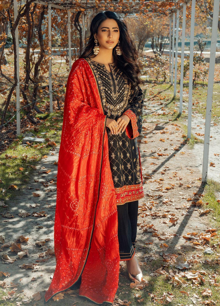 Zaaviay Luxury Pret  Raw Silk 3 Piece Dress ZV21PF ALARA ZDC-006