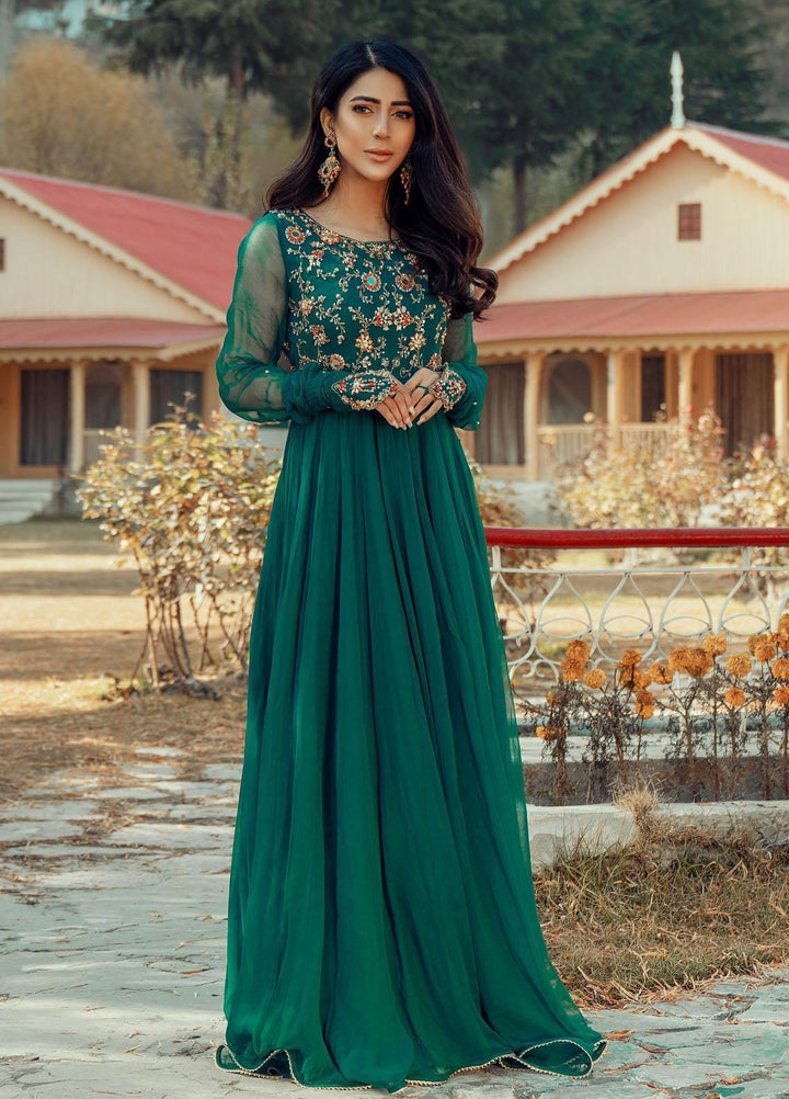 Zaaviay Luxury Pret  Chiffon Maxi ZV21PF EMEL ZVS-003