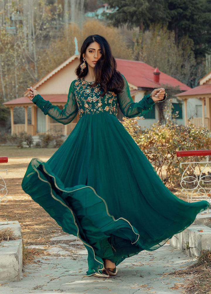 Zaaviay Luxury Pret  Chiffon Maxi ZV21PF EMEL ZVS-003