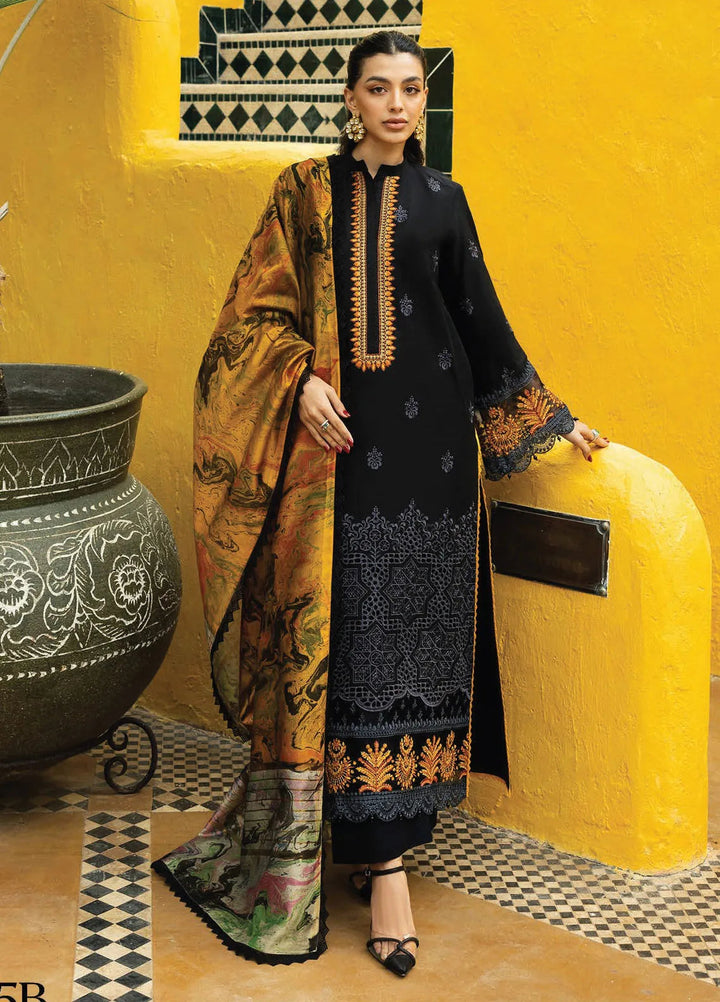 Zainab Chottani Embroidered Chikankari Suits Unstitched 3 Piece ZC25CH D5B Selah - Summer Collection