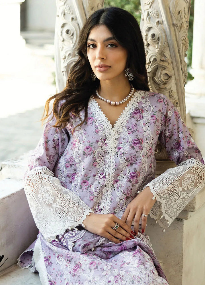 Zainab Chottani Embroidered Chikankari Suits Unstitched 3 Piece ZC25CH D9B Lamia - Summer Collection