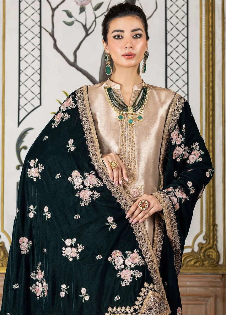 Zainab Chottani Embroidered Suit Unstitched 3 Piece ZC24V D-03 Sarwana - Formal Collection