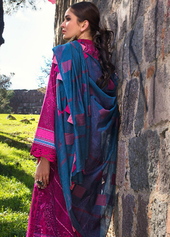 Zainab Chottani Embroidered Chikankari Suits Unstitched 3 Piece ZC21CK 5A Yildiz - Luxury Collection