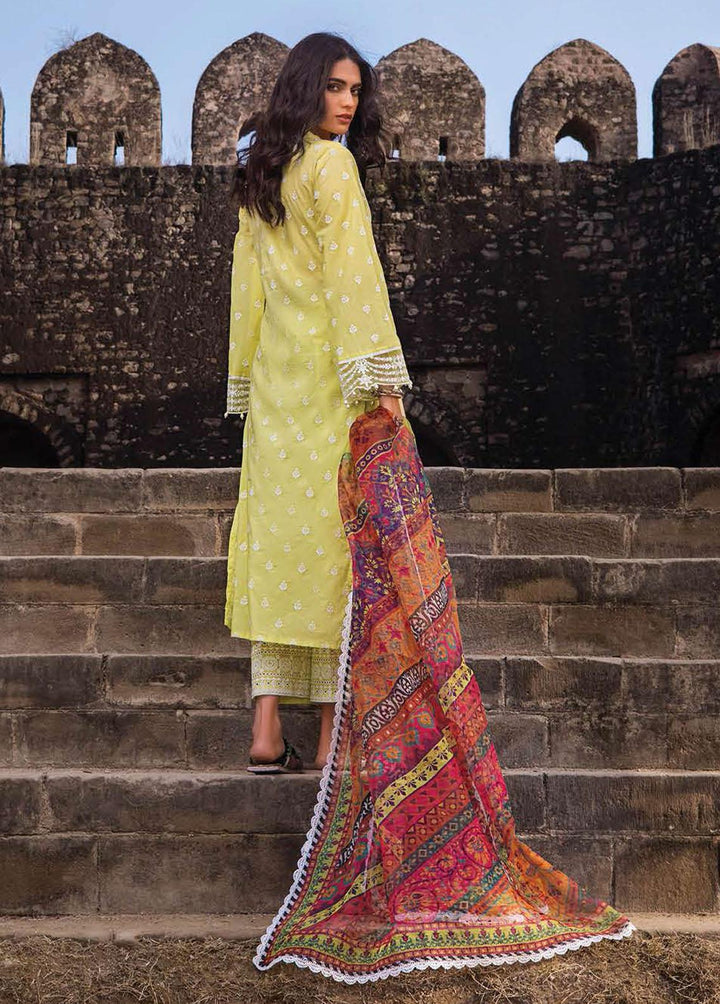 Zainab Chottani Embroidered Chikankari Suits Unstitched 3 Piece ZC22CK Inaya 10B - Luxury Collection