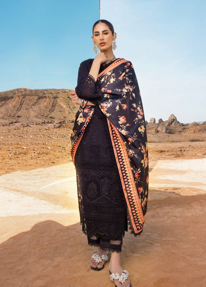 Zainab Chottani Embroidered Lawn Suits Unstitched 3 Piece MAAH EKAAN ZC23CHN 09-A - Luxury Lawn Collection