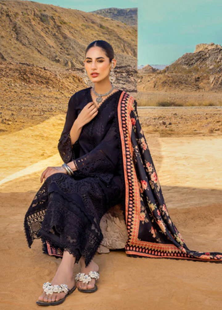 Zainab Chottani Embroidered Lawn Suits Unstitched 3 Piece MAAH EKAAN ZC23CHN 09-A - Luxury Lawn Collection