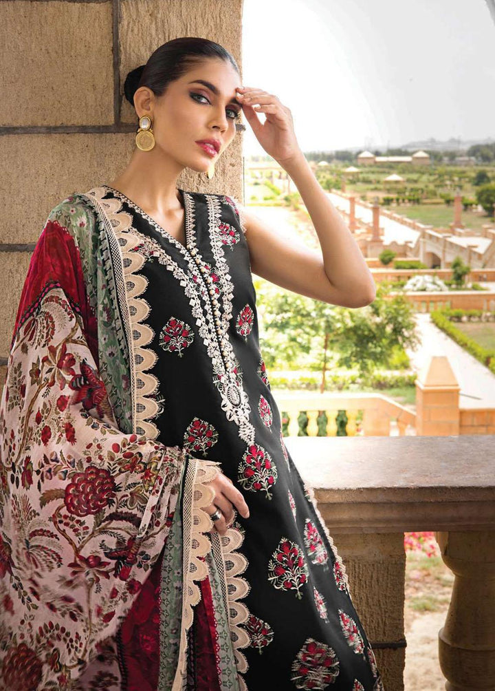 Zainab Chottani Embroidered Lawn Suits Unstitched 3 Piece ZC23L 9A - Luxury Collection