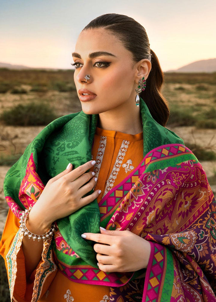 Zainab Chottani Embroidered  Suits Unstitched 3 Piece ZC22W 06 Maya - Winter Collection