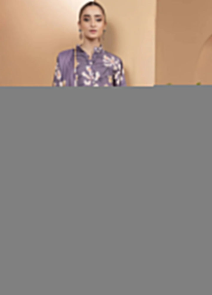 Zara By Humdum Printed Khaddar Suit Unstitched 3 Piece HD24ZK D-05 - Winter Collection