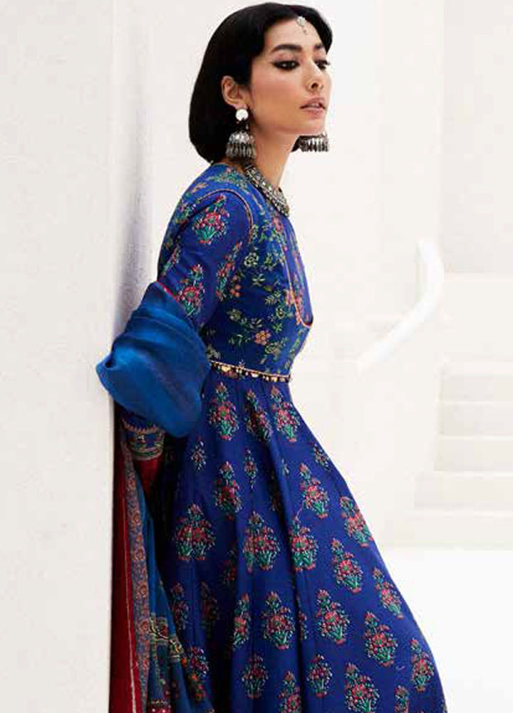 Zara Shahjahan Embroidered Lawn Suits Unstitched 3 Piece ZS24SS D-11A Anarkali - Summer Collection