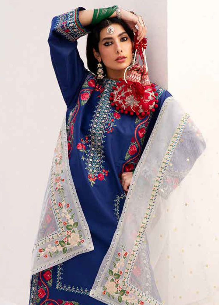 Zara Shahjahan Embroidered Lawn Suits Unstitched 3 Piece ZS24SS D-6B Jiya - Summer Collection