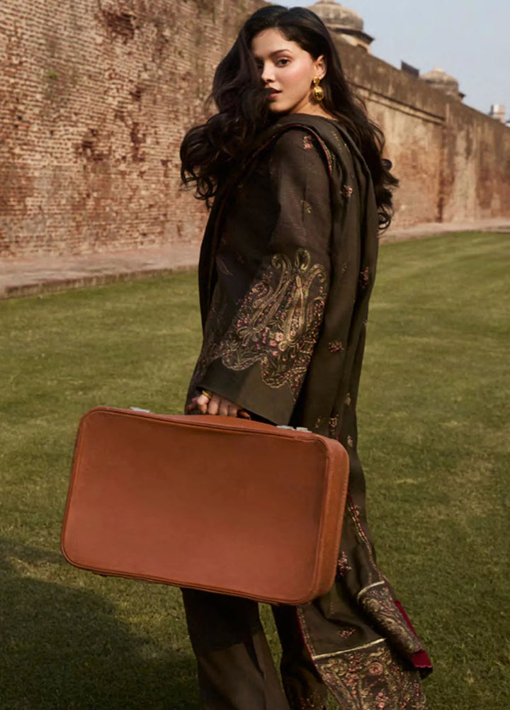 Zara Shahjahan Embroidered Suit Unstitched 3 Piece ZS24UW D-05 Zohreh - Winter Collection