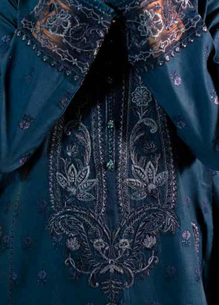 Zara Shahjahan Embroidered Lawn Suits Unstitched 3 Piece ZS21L 10 Sassi-B - Summer Collection