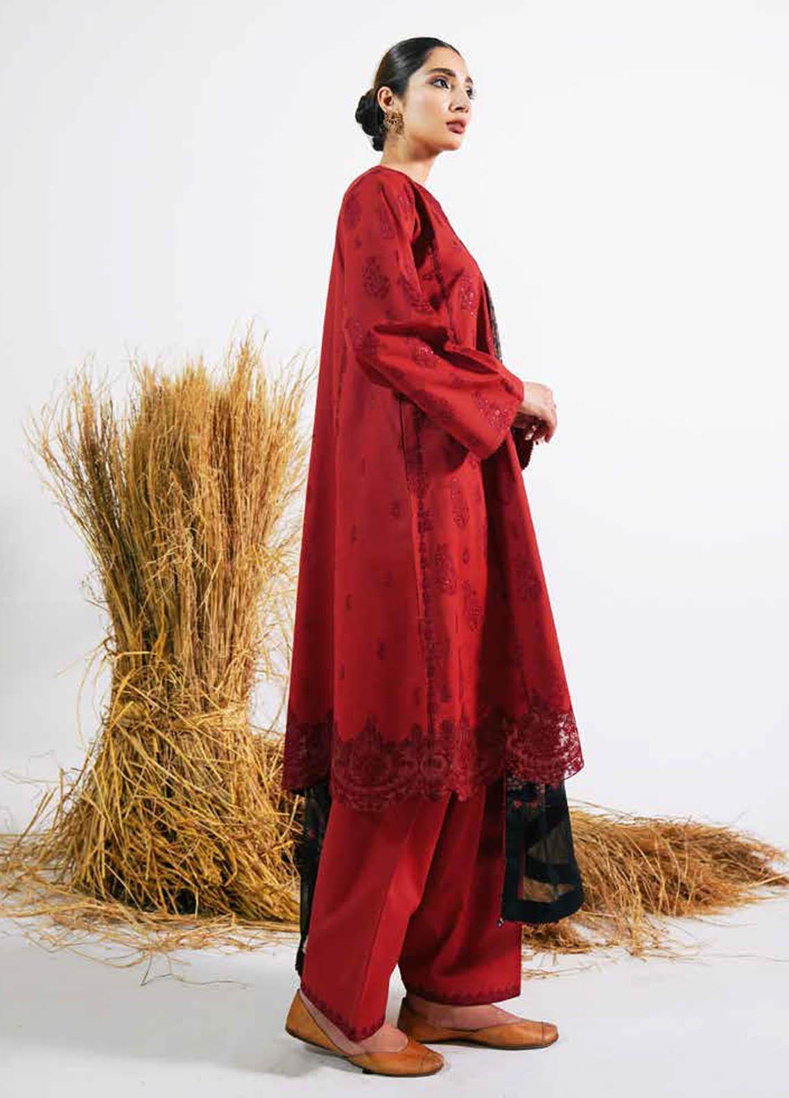 Zara Shahjahan Embroidered Lawn Suits Unstitched 3 Piece ZS21L 26 Heer-B - Summer Collection