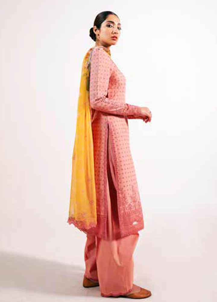 Zara Shahjahan Embroidered Lawn Suits Unstitched 3 Piece ZS21L 14 Zubaida-B - Summer Collection