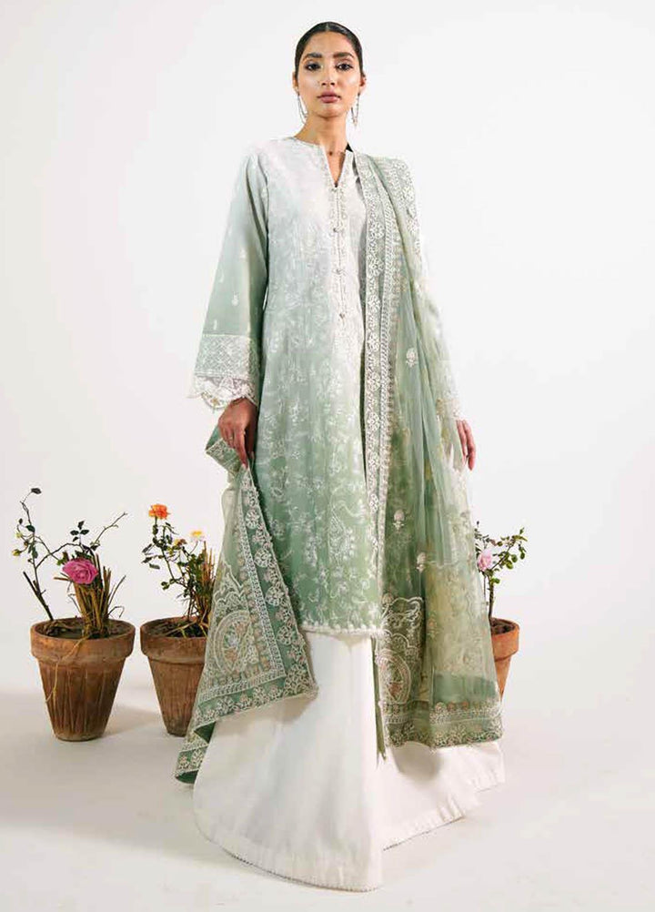 Zara Shahjahan Embroidered Lawn Suits Unstitched 3 Piece ZS21L 17 Rano-A - Summer Collection