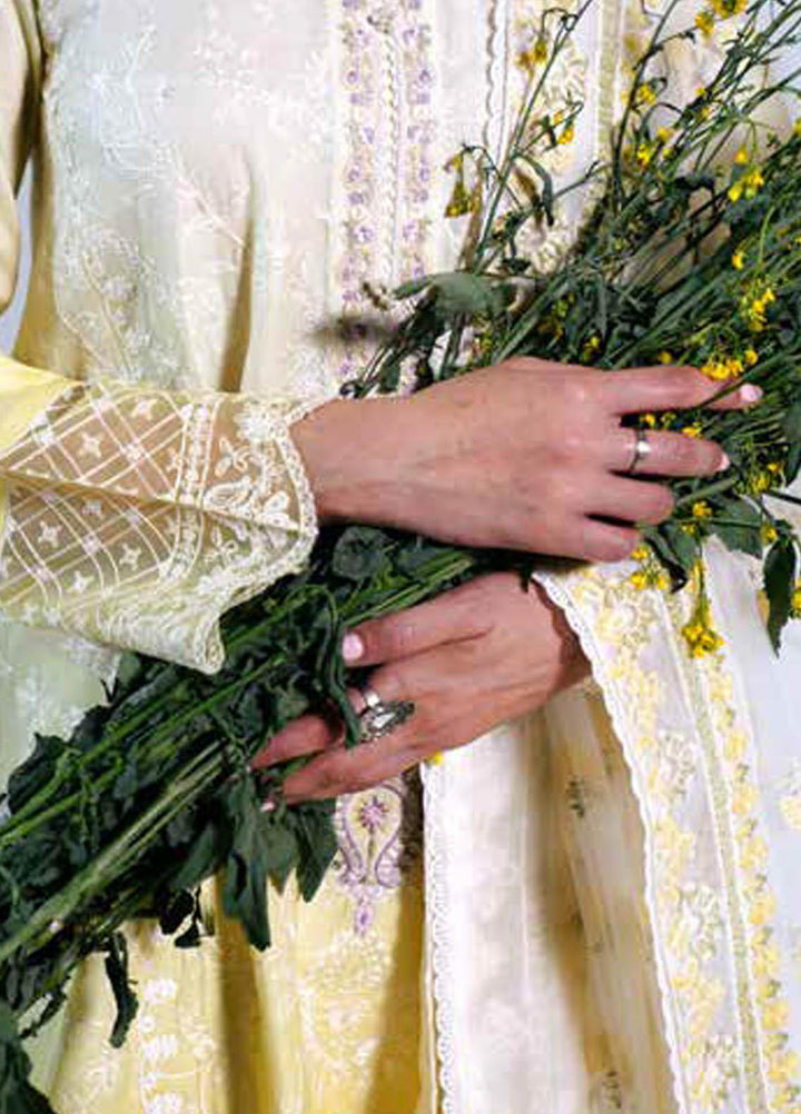 Zara Shahjahan Embroidered Lawn Suits Unstitched 3 Piece ZS21L 18 Rano-B - Summer Collection