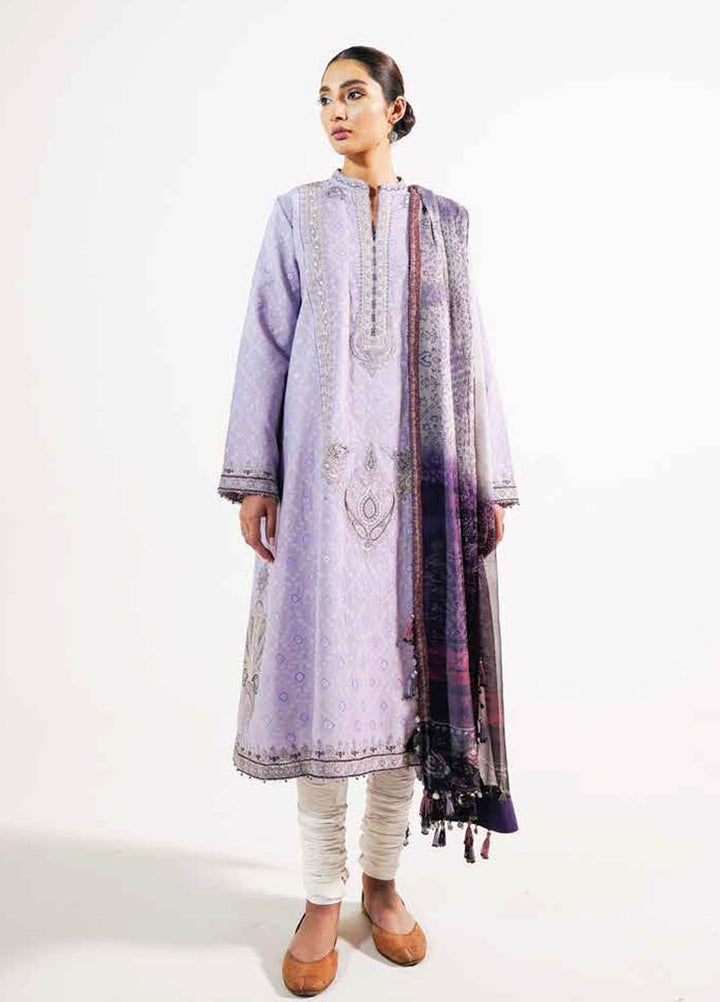 Zara Shahjahan Embroidered Lawn Suits Unstitched 3 Piece ZS21L 21 Shazia-A - Summer Collection