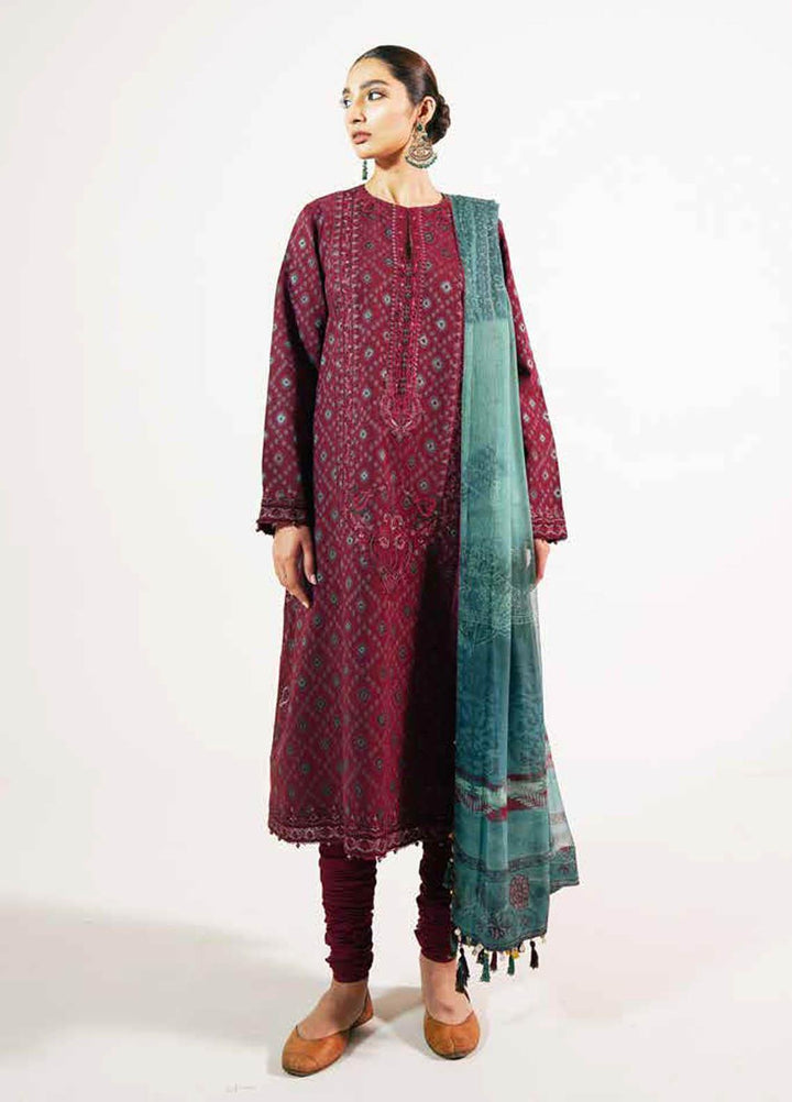 Zara Shahjahan Embroidered Lawn Suits Unstitched 3 Piece ZS21L 22 Shazia-B - Summer Collection