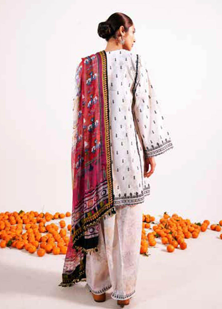 Zara Shahjahan Embroidered Lawn Suits Unstitched 3 Piece ZS21L 27 Shireen-A - Summer Collection