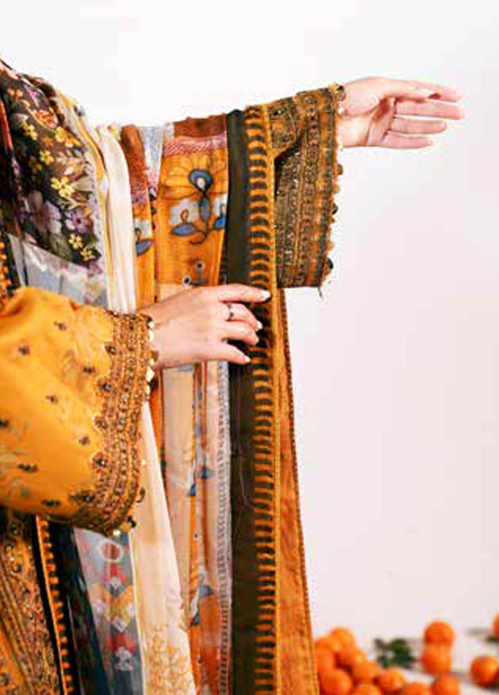 Zara Shahjahan Embroidered Lawn Suits Unstitched 3 Piece ZS21L 28 Shireen-B - Summer Collection