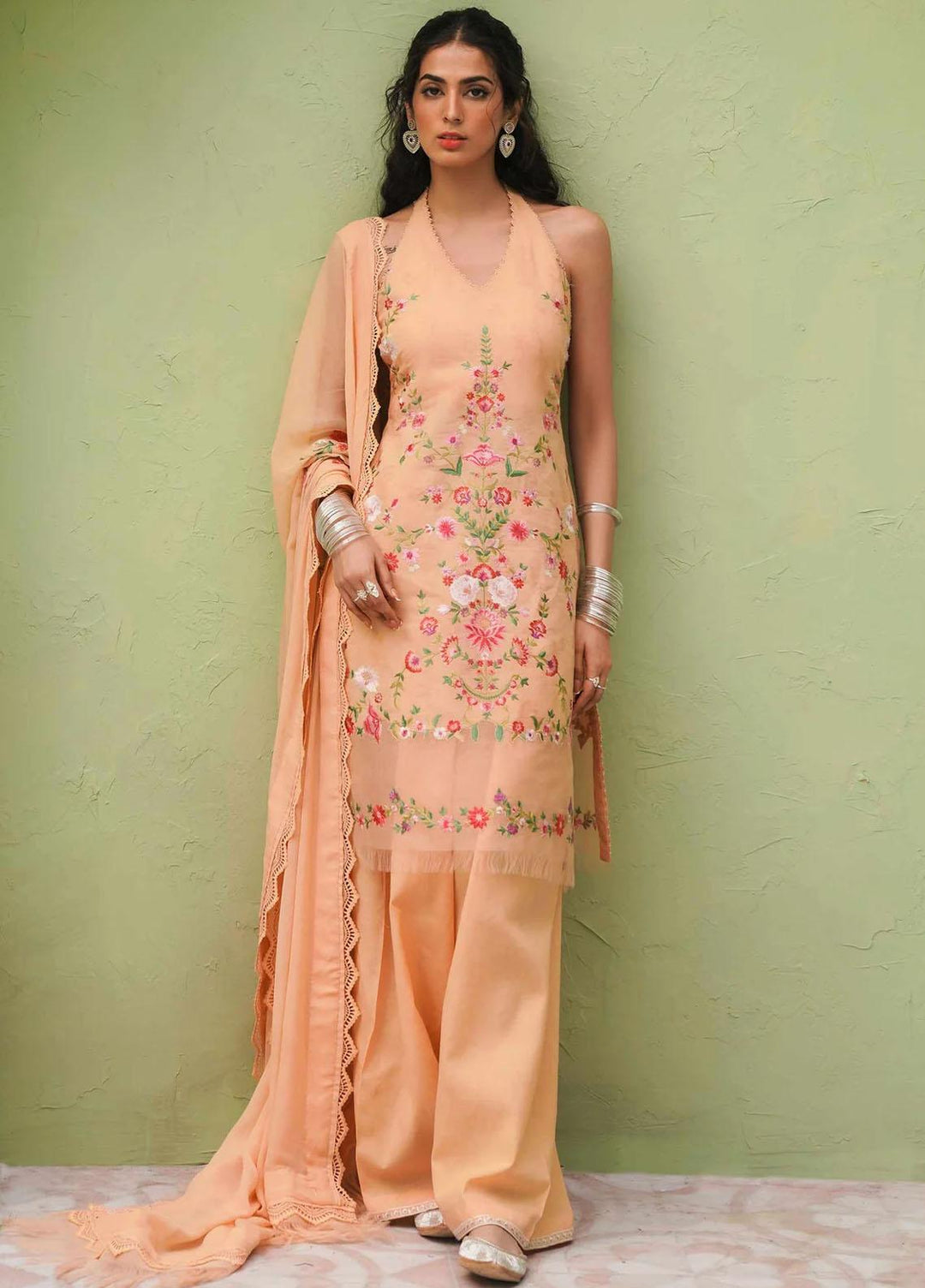 Zara Shahjahan Embroidered Lawn Suits Unstitched 3 Piece ZS23SS 5B - Spring / Summer Collection