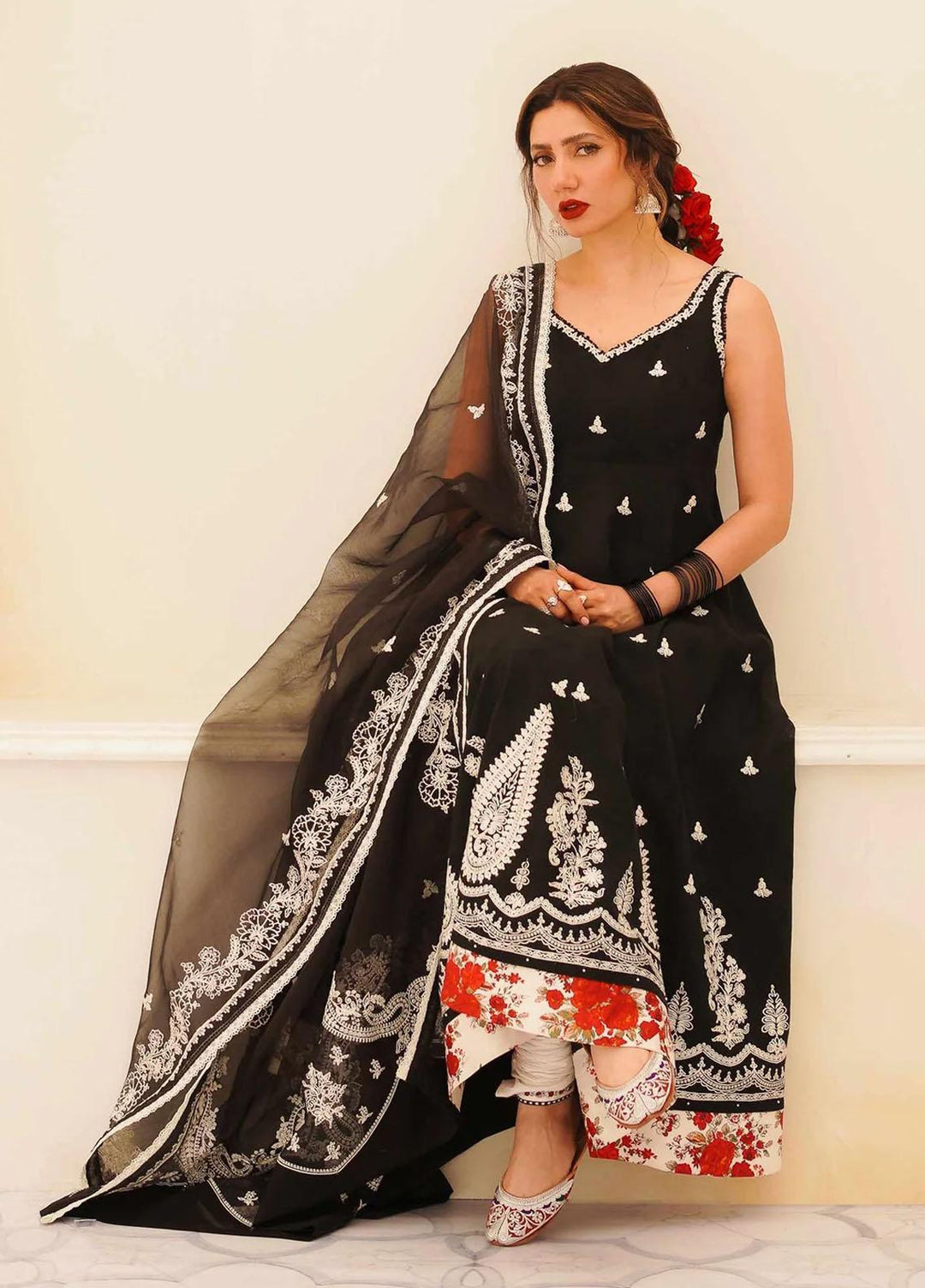 Zara Shahjahan Embroidered Lawn Suits Unstitched 3 Piece ZS23SS 9A - Spring / Summer Collection