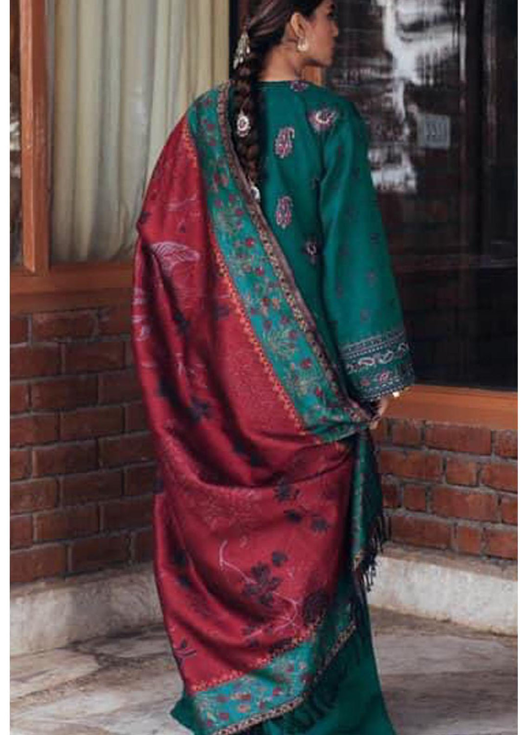 Zara Shahjahan Embroidered Khaddar Suits Unstitched 3 Piece ZS21W Zeb - Winter Collection