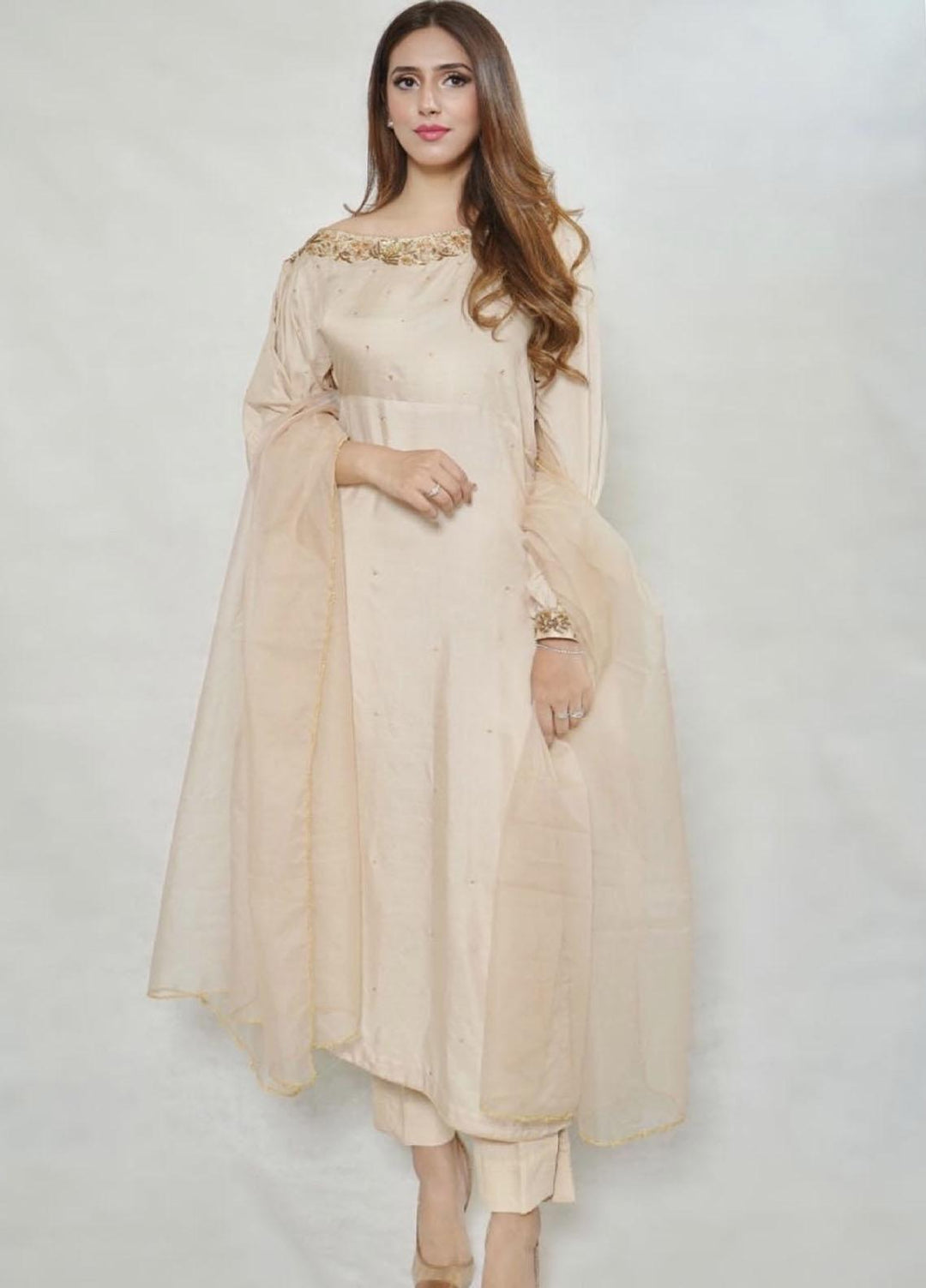 Zara Zubair Pret Viscose 3 Piece Suit ZZ22FR Marygold