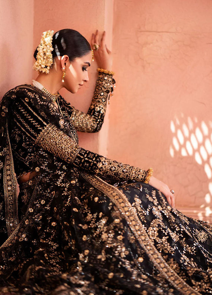 Zardozi By AIK Atelier Embroidered Velvet Suits Unstitched 3 Piece AIK23Z Look 04 - Premium Collection