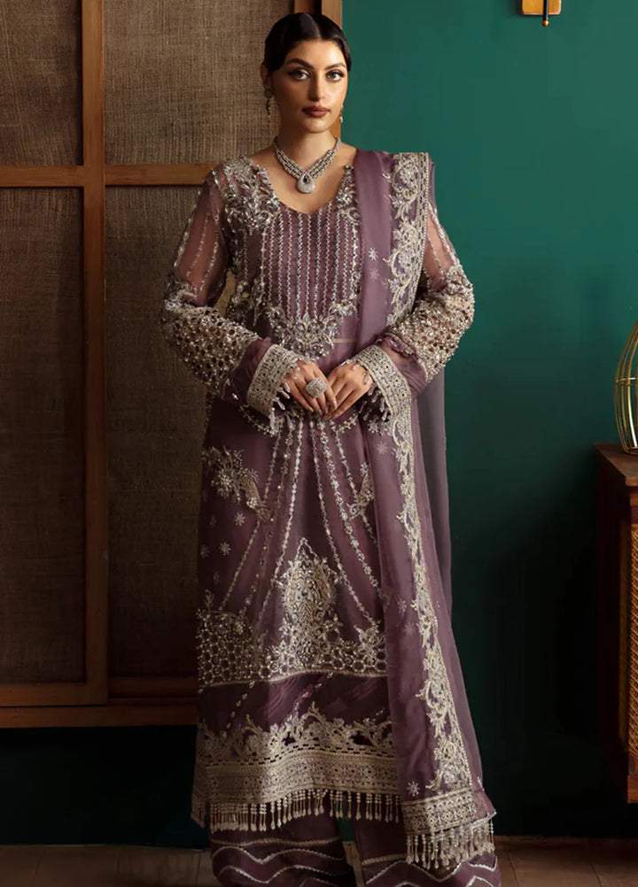 Zarin by Eleshia Embroidered Organza Suits Unstitched 3 Piece ELS24ZL Zarif - Formal Collection