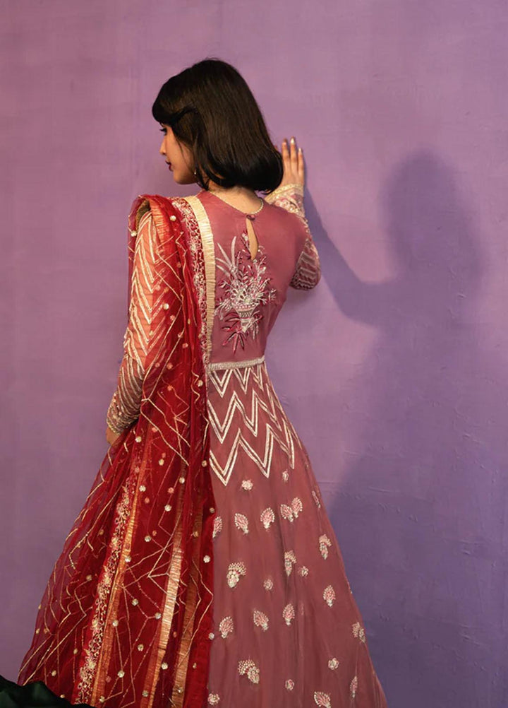 Zarish By Gisele Embroidered Net Suits Unstitched 3 Piece GL23Z SERINA - Festive Collection