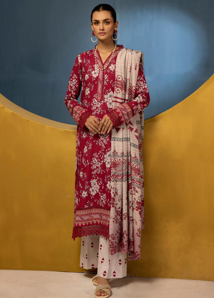 Zarki's By Riaz Arts Printed Khaddar Suits Unstitched 3 Piece RA23ZK D-02 - Winter Collection