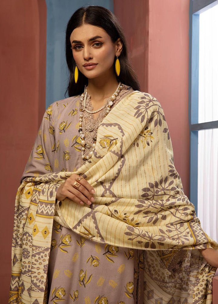 Zarki's By Riaz Arts Printed Khaddar Suits Unstitched 3 Piece RA23ZK D-10 - Winter Collection