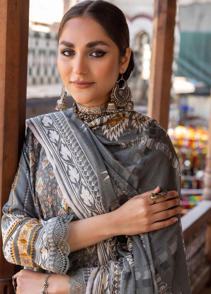 Zarkis By Riaz Arts Printed Chikankari Suits Unstitched 3 Piece RA23Z D-05 - Summer Collection