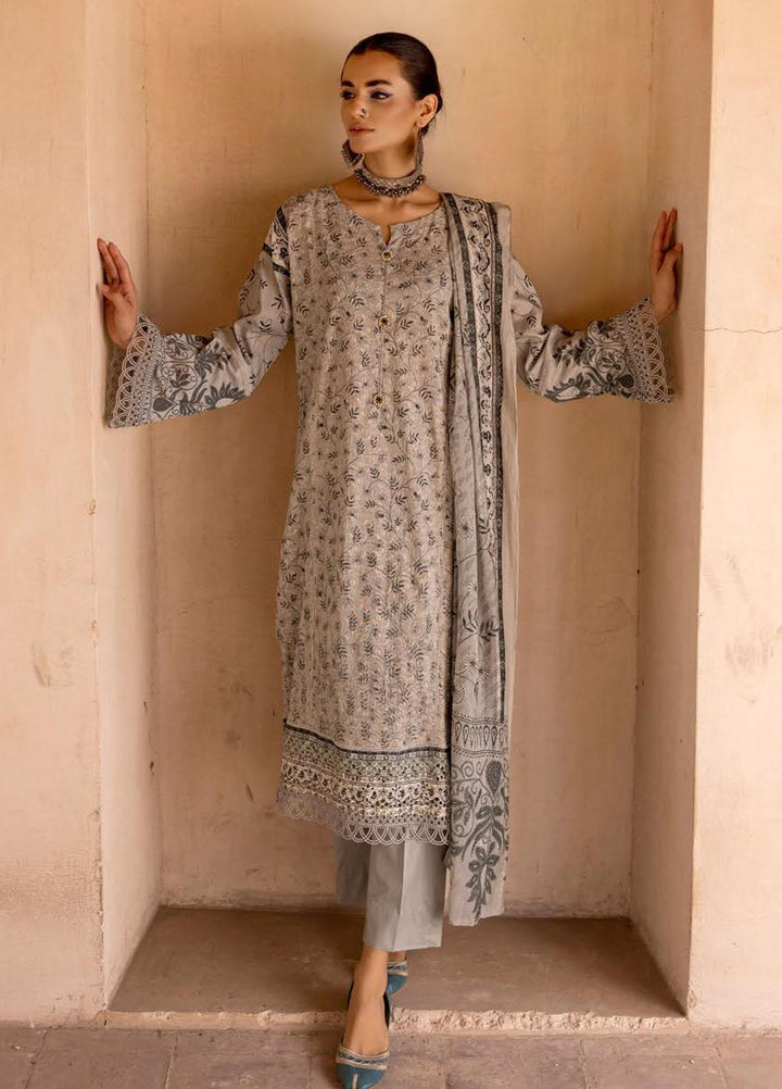 Zarkis By Riaz Arts Printed Chikankari Suits Unstitched 3 Piece RA23Z D-06 - Summer Collection