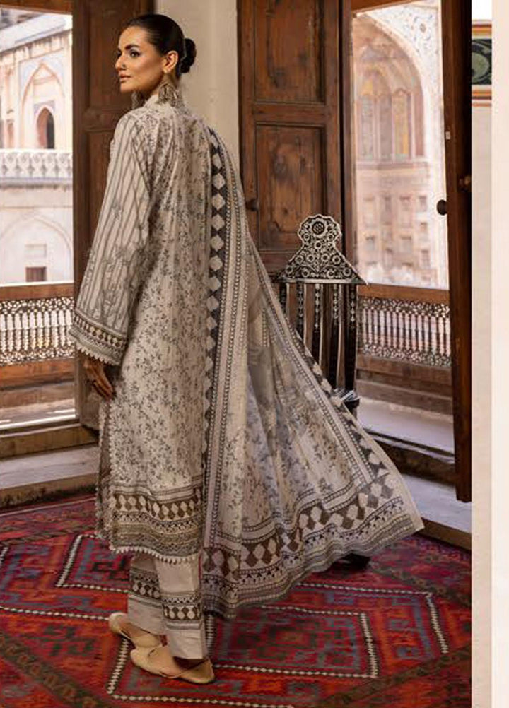 Zarkis By Riaz Arts Printed Chikankari Suits Unstitched 3 Piece RA23Z D-09 - Summer Collection