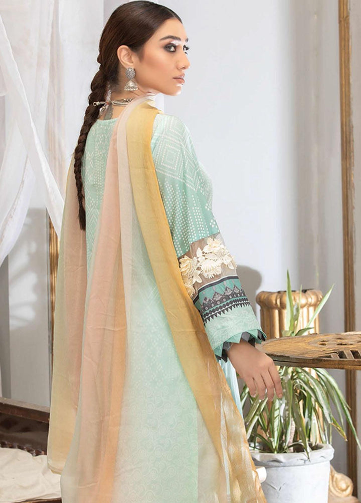Zarkis by Riaz Arts Printed Lawn Suits Unstitched 3 Piece RA22Z DE-03 - Summer Collection