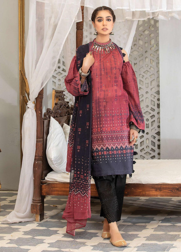 Zarkis by Riaz Arts Printed Lawn Suits Unstitched 3 Piece RA22Z DE-04 - Summer Collection