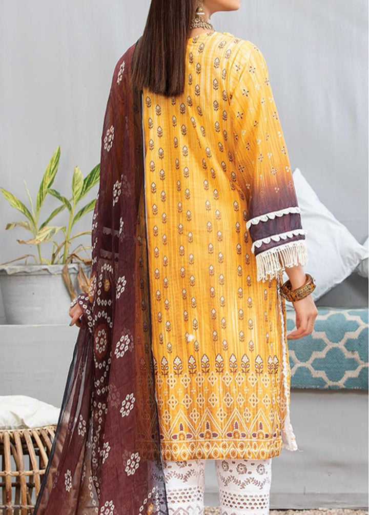 Zarkis by Riaz Arts Printed Lawn Suits Unstitched 3 Piece RA22Z DE-05 - Summer Collection