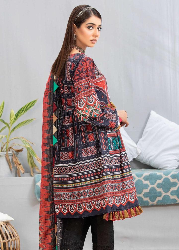 Zarkis by Riaz Arts Printed Lawn Suits Unstitched 3 Piece RA22Z DE-06 - Summer Collection