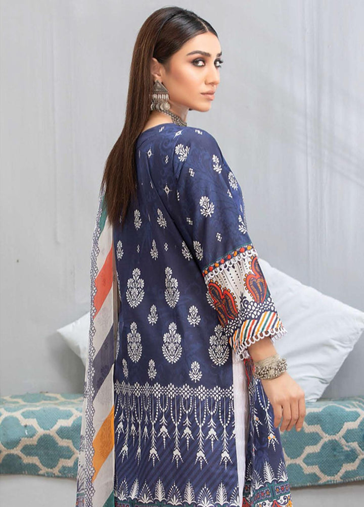Zarkis by Riaz Arts Printed Lawn Suits Unstitched 3 Piece RA22Z DE-09 - Summer Collection