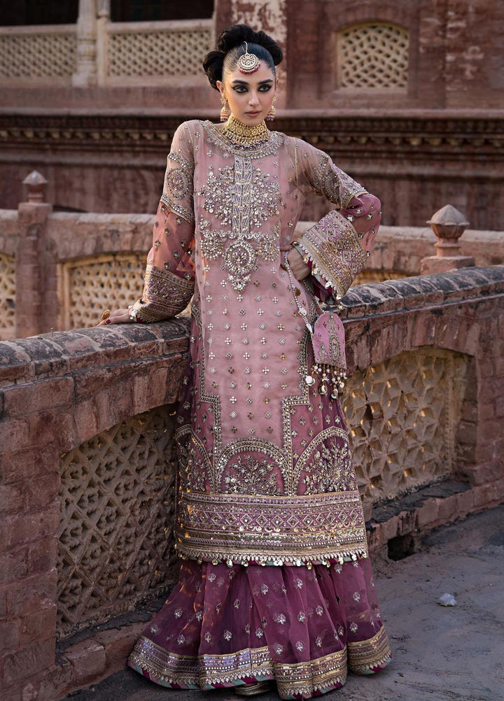 Zarlish by Mohsin Naveed Ranjha Embroidered  Suits Unstitched 3 Piece MNR23-Z4 ZWU-23-25 Aarzoo - Festive Collection