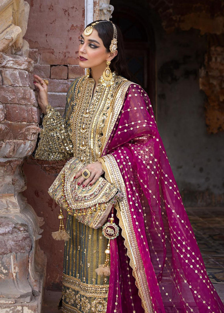 Zarlish by Mohsin Naveed Ranjha Embroidered  Suits Unstitched 3 Piece MNR23-Z4 ZWU-23-26 Nawab Sahiba - Festive Collection