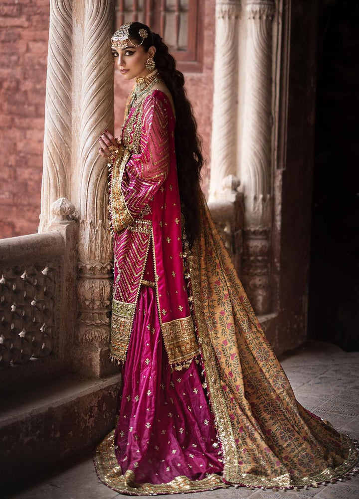 Zarlish by Mohsin Naveed Ranjha Embroidered  Suits Unstitched 3 Piece MNR23-Z4 ZWU-23-30 Naranji Bagh - Festive Collection